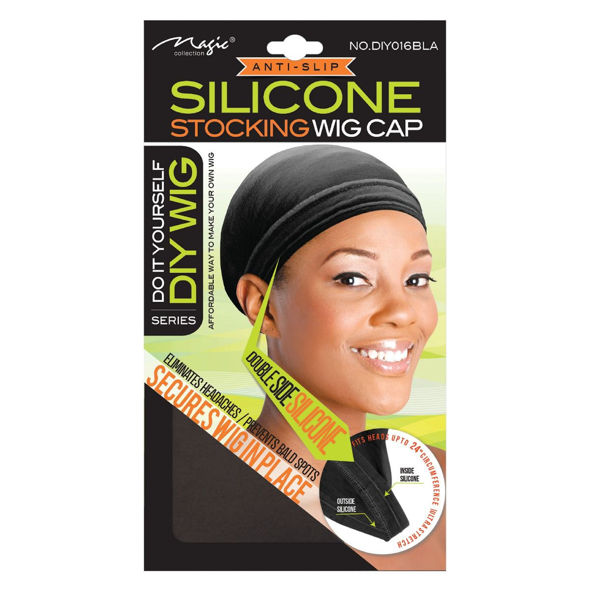 MAGIC COLLECTION DIY SILICONE STOCKING WIG CAP