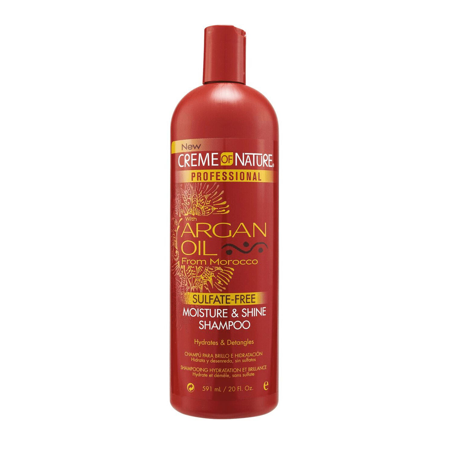 Creme Of Nature Argan Oil Sulfate-Free Moisture & Shampoo (Professional Size)
