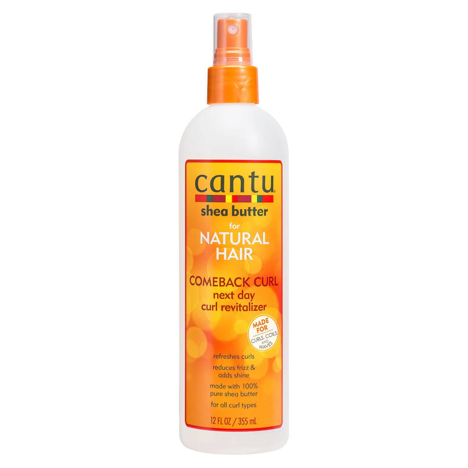 CANTU SHEA BUTTER FOR NATURAL HAIR COMEBACK CURL NEXT DAY CURL REVITALIZER