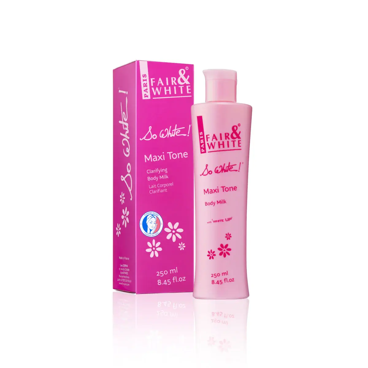 FAIR AND WHITE SO WHITE! MAXI TONE CLARIFYING BODY MILK