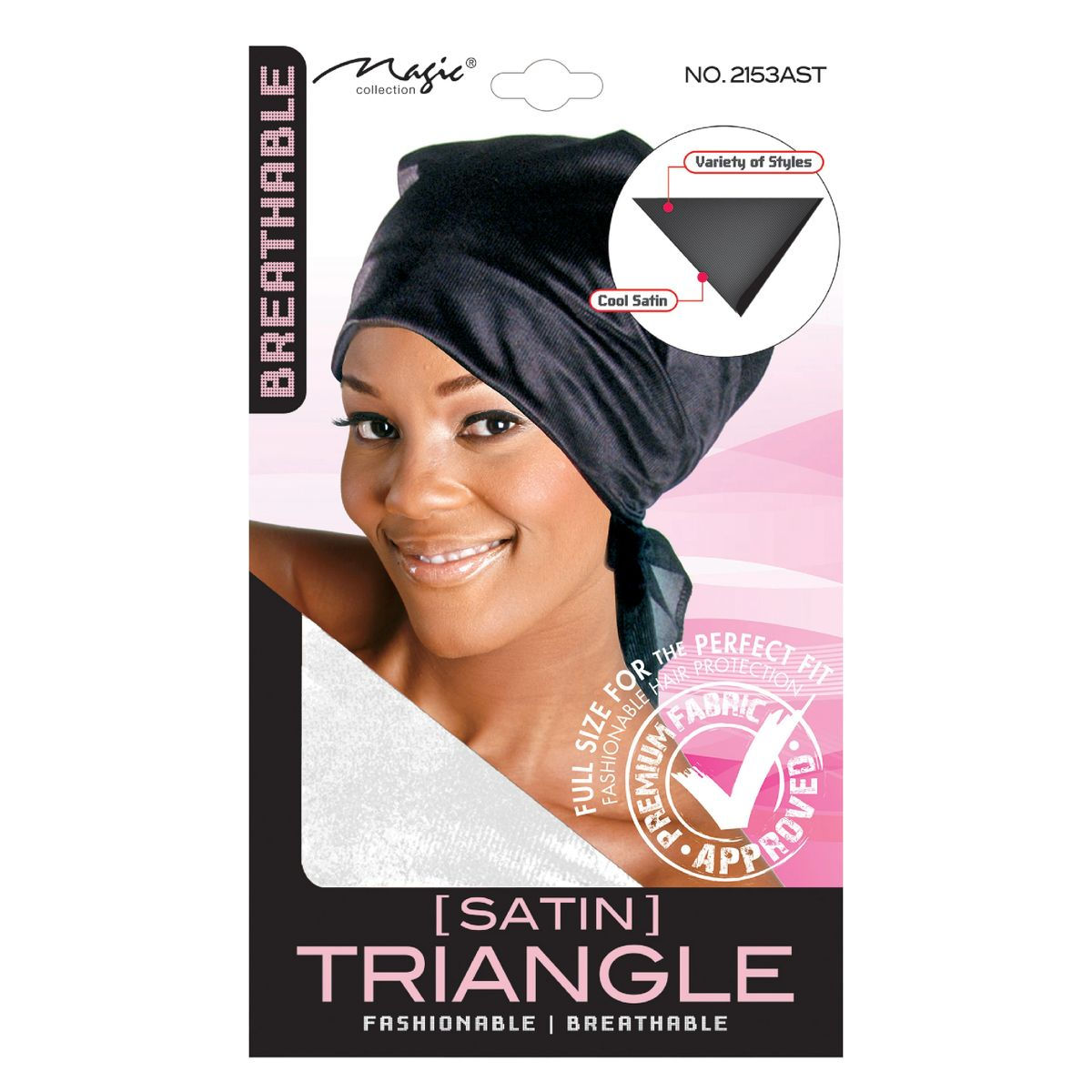 MAGIC COLLECTION SATIN TRIANGLE