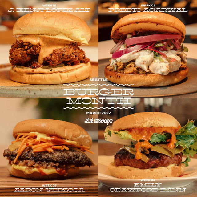 Burger Month in Seattle | Lil Woody's