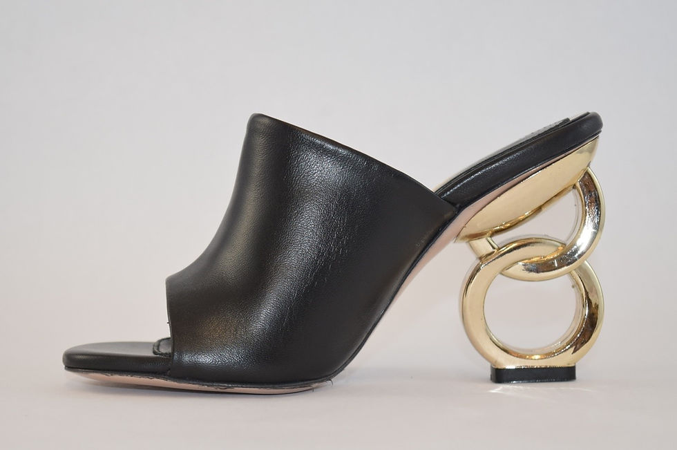 Thumbnail: Poletto 6564 Leather Mules