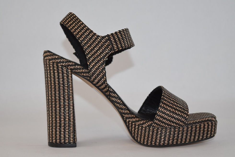 Thumbnail: Tsakiris Mallas 873 Leather Platform  Sandals