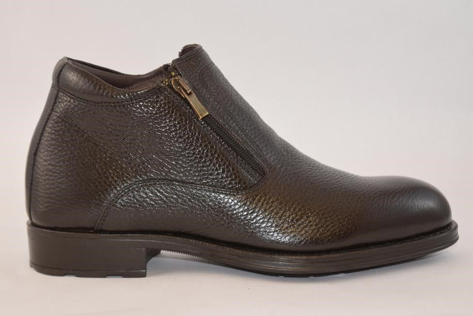 Thumbnail: Brown Leather ankle boot
