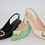 Thumbnail: All available colors of De Mazzio 3214 Leather Slingback Pump (Black,Mint,Beige)