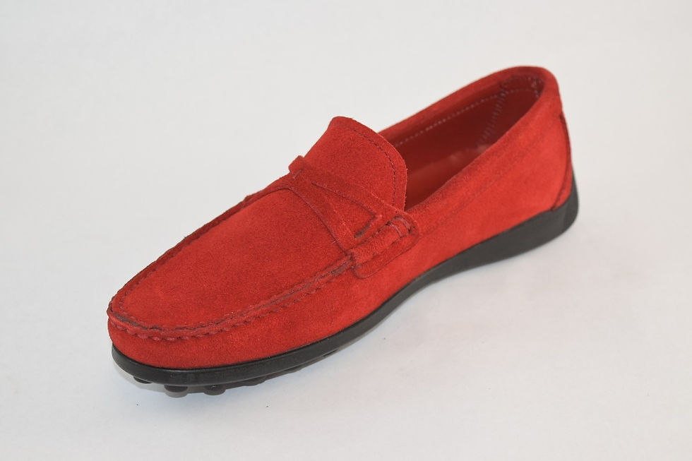 Thumbnail: Mallas 2575 Leather,Suede Leather Loafers