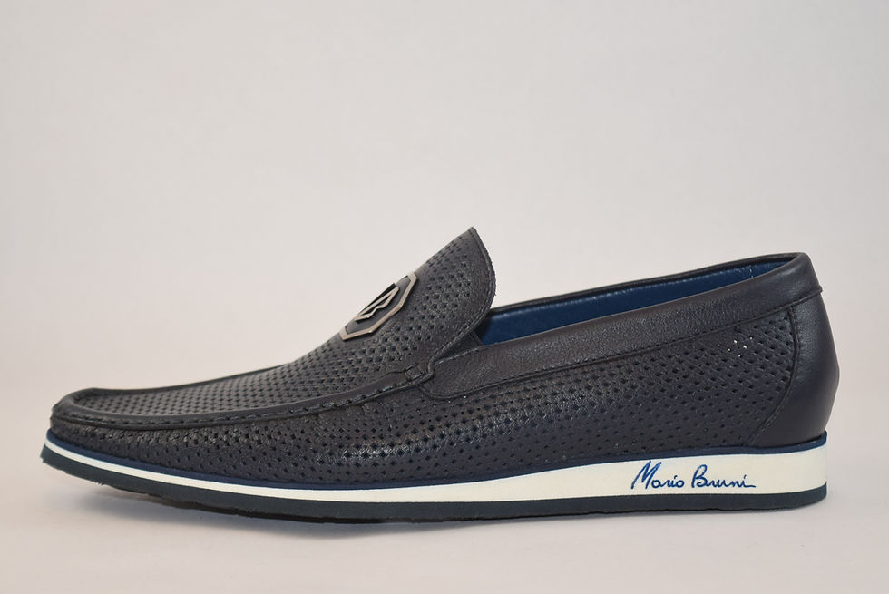 Thumbnail: Mario Bruni 64325 Leather Loafers