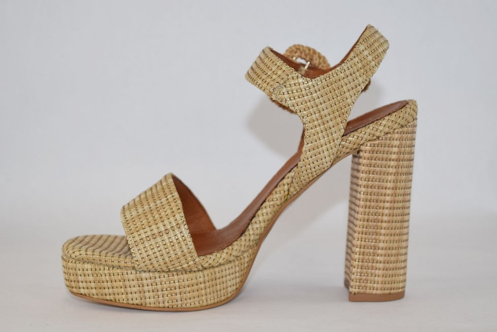 Thumbnail: Tsakiris Mallas 873 Leather Platform  Sandals