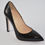 Thumbnail: Black Patent  Leather Stiletto Pump