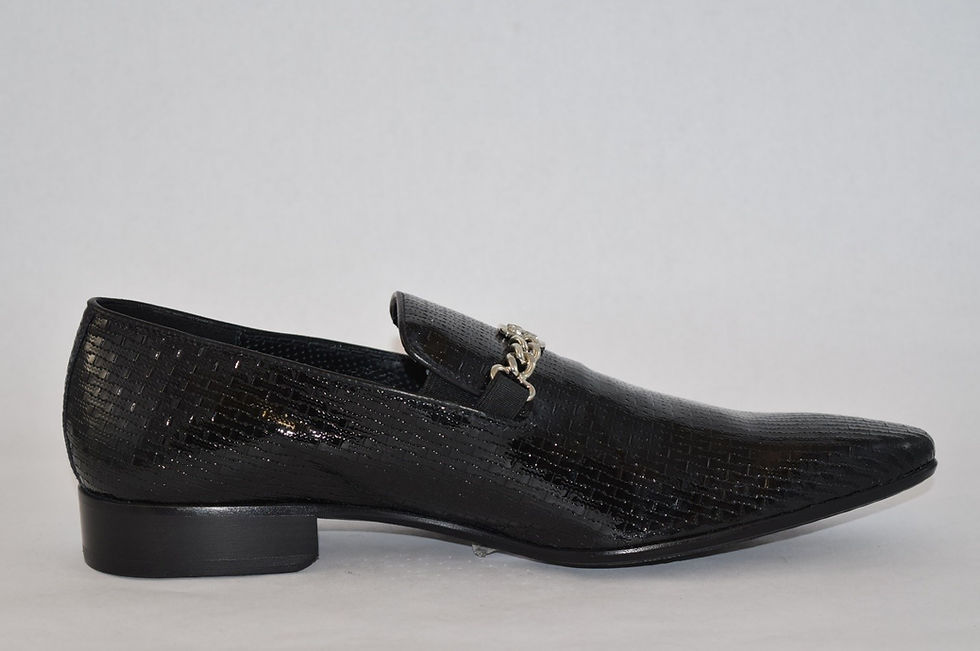 Thumbnail: Mario Bruni 47756 Patent Leather Dress Loafers