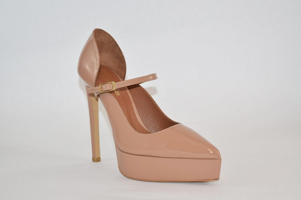 Thumbnail: Sofia Baldi 9062 Patent Leather Stiletto Pump