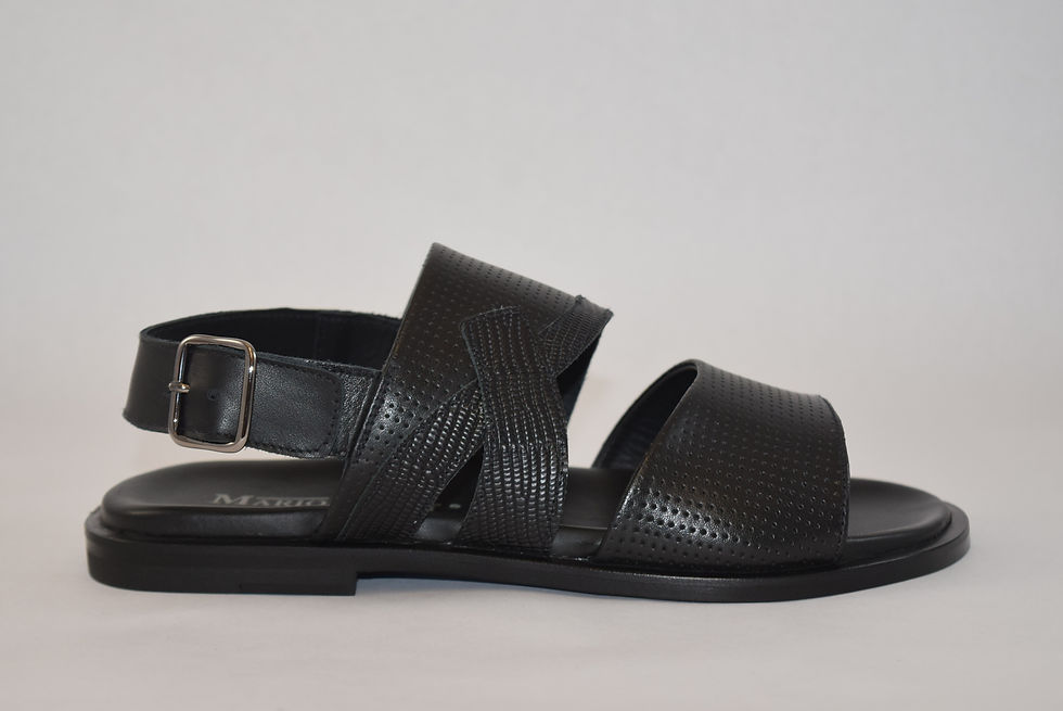 Thumbnail: Mario Bruni 1361 Leather Sandals