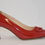 Thumbnail: Red patent leather Kitten Heel Stiletto Pump