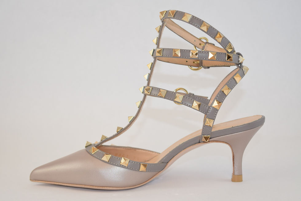 Thumbnail: Poletto 984131 Leather Pumps