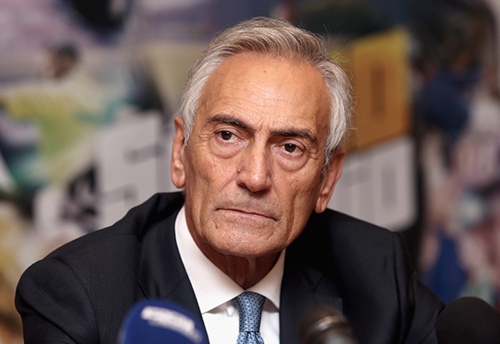 Gabriele Gravina, presidente della FIGC, è colui che ha pronunciato la frase infelice sugli sport dilettantistici