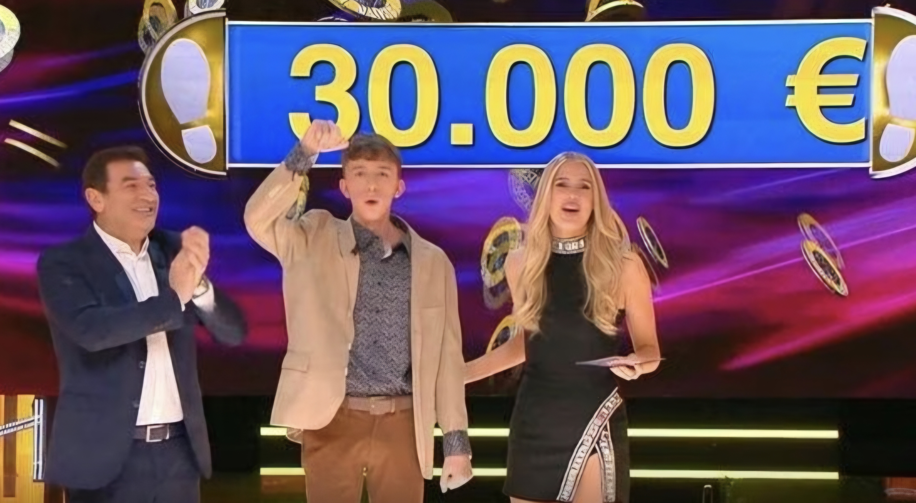 Riccardo vince 30.000 euro il 26 febbraio 2026.