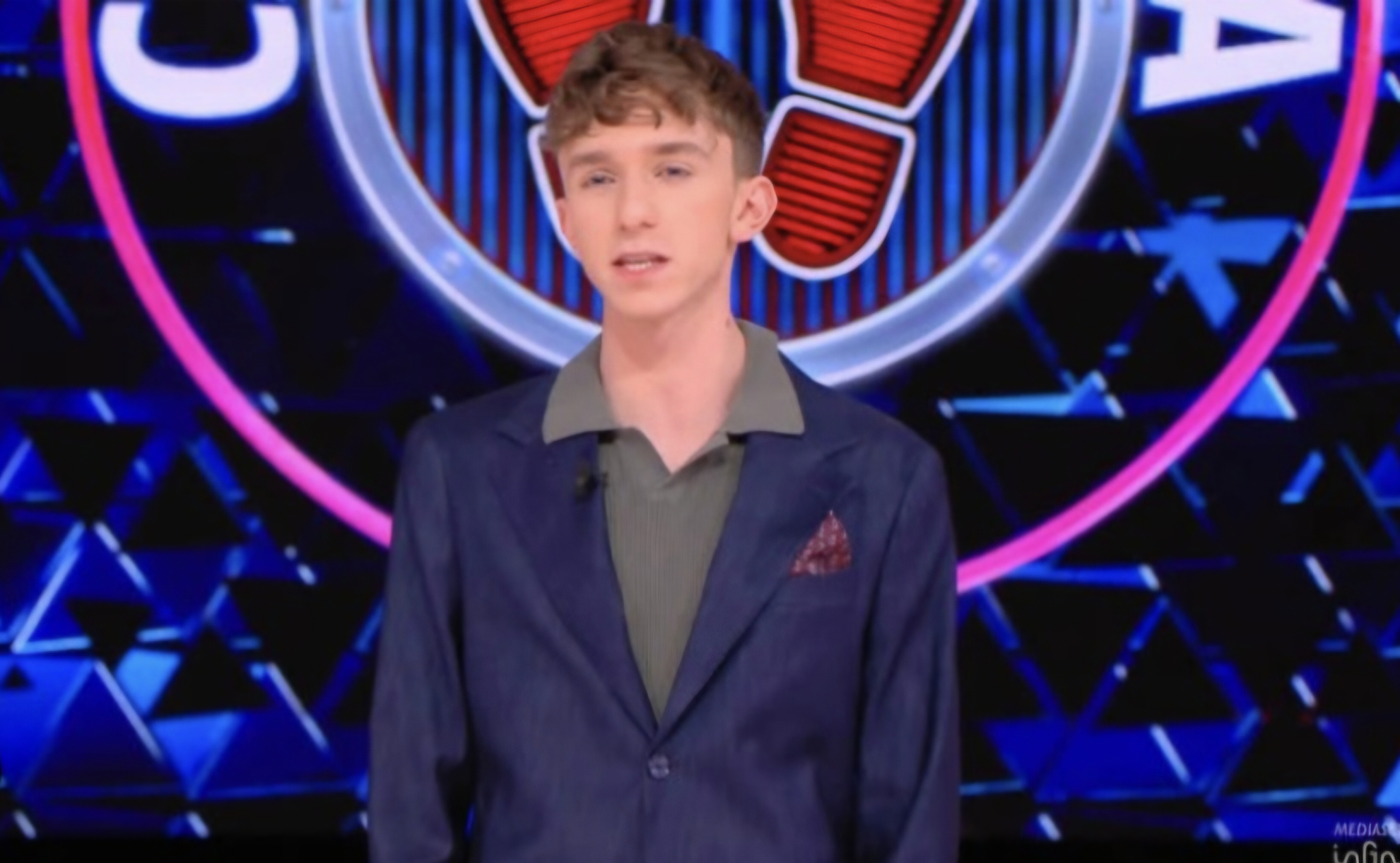Riccardo al programma “Caduta libera”