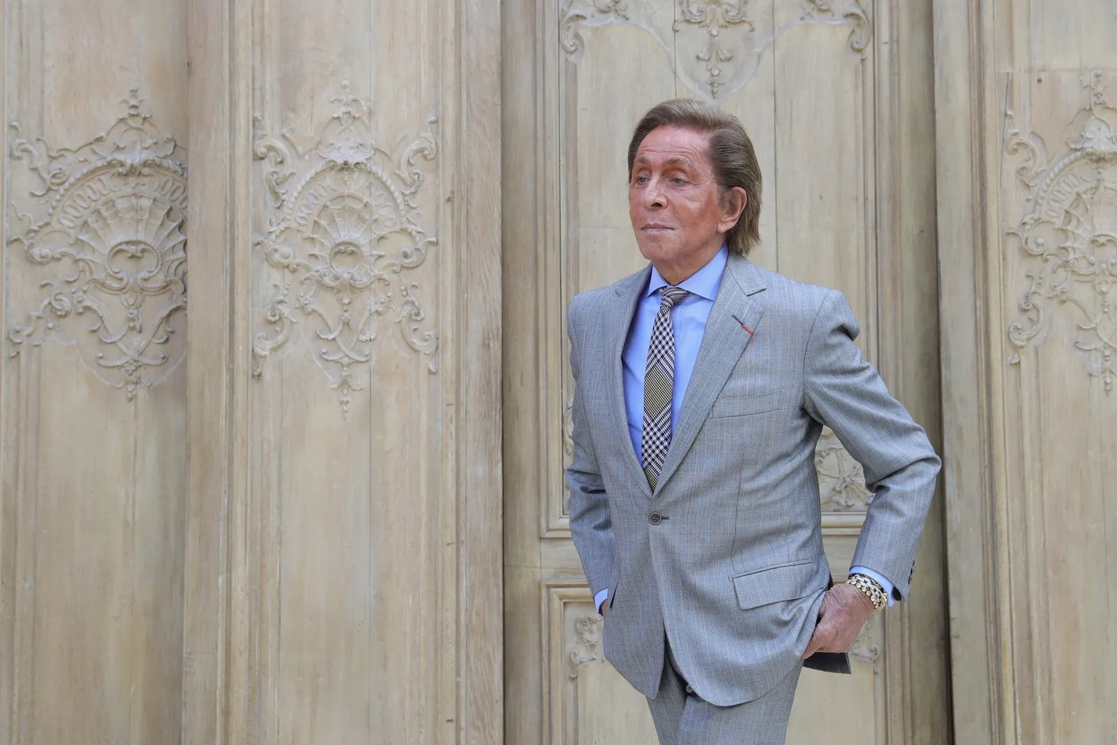 L'eleganza dello stilista Valentino Garavani
