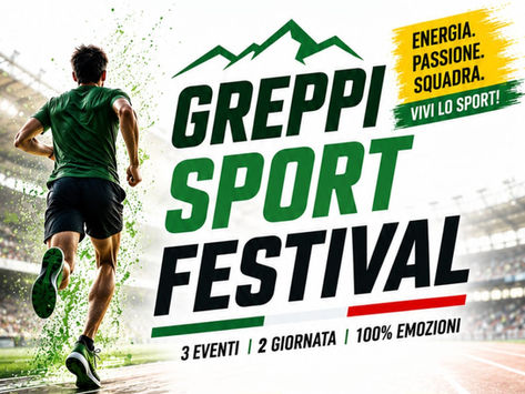 Nasce il "Greppi Sport Festival"!