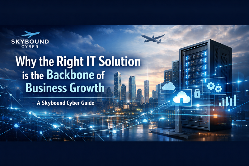 Right IT Solution is the Backbone of Business Growth – A Skybound Cyber Guide
