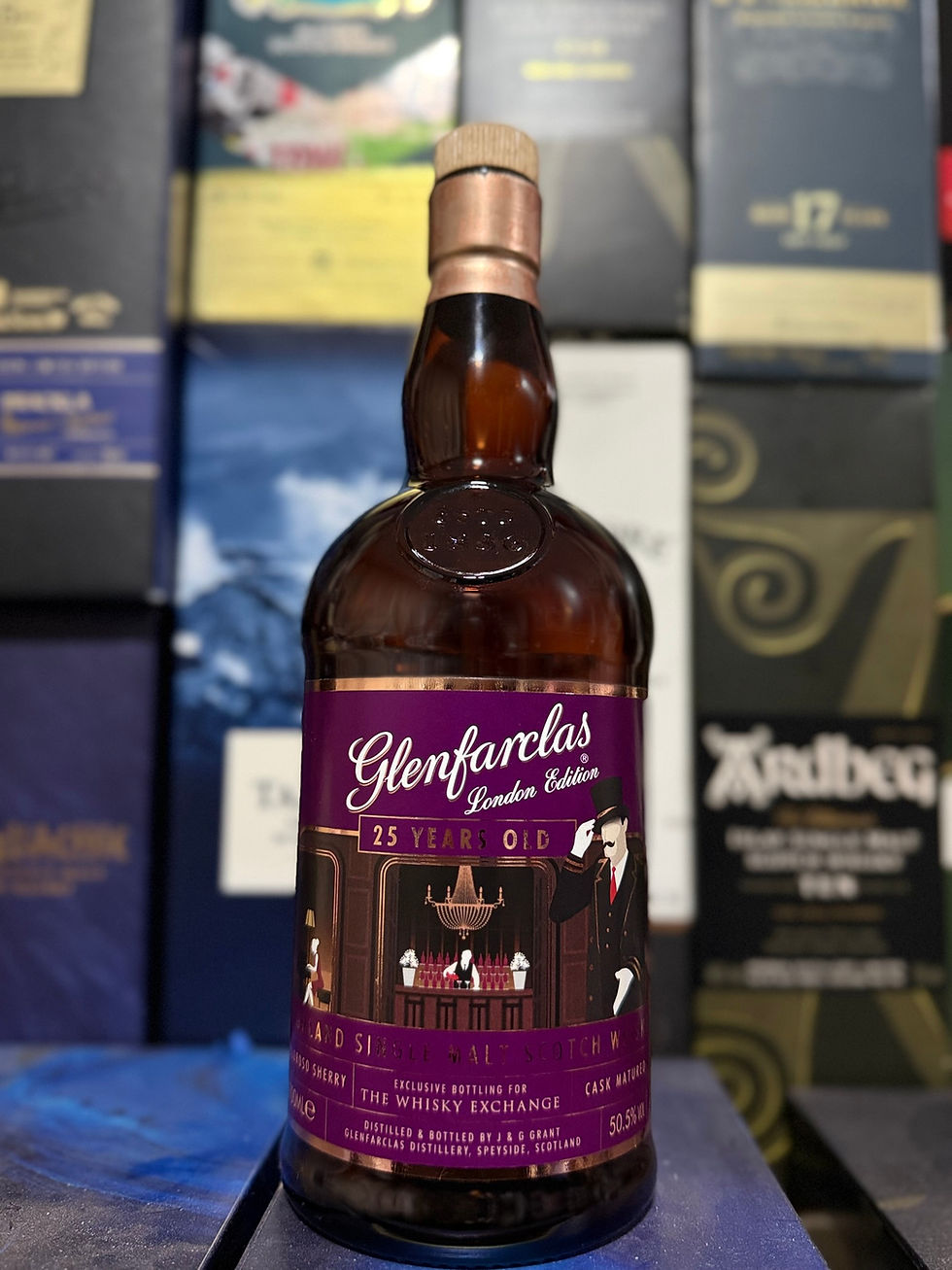 Glenfarclas 25 años, London Edition