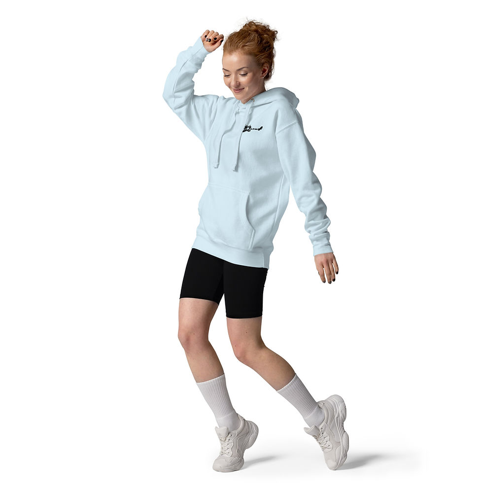 Thumbnail: Guitar Logo Unisex Hoodie