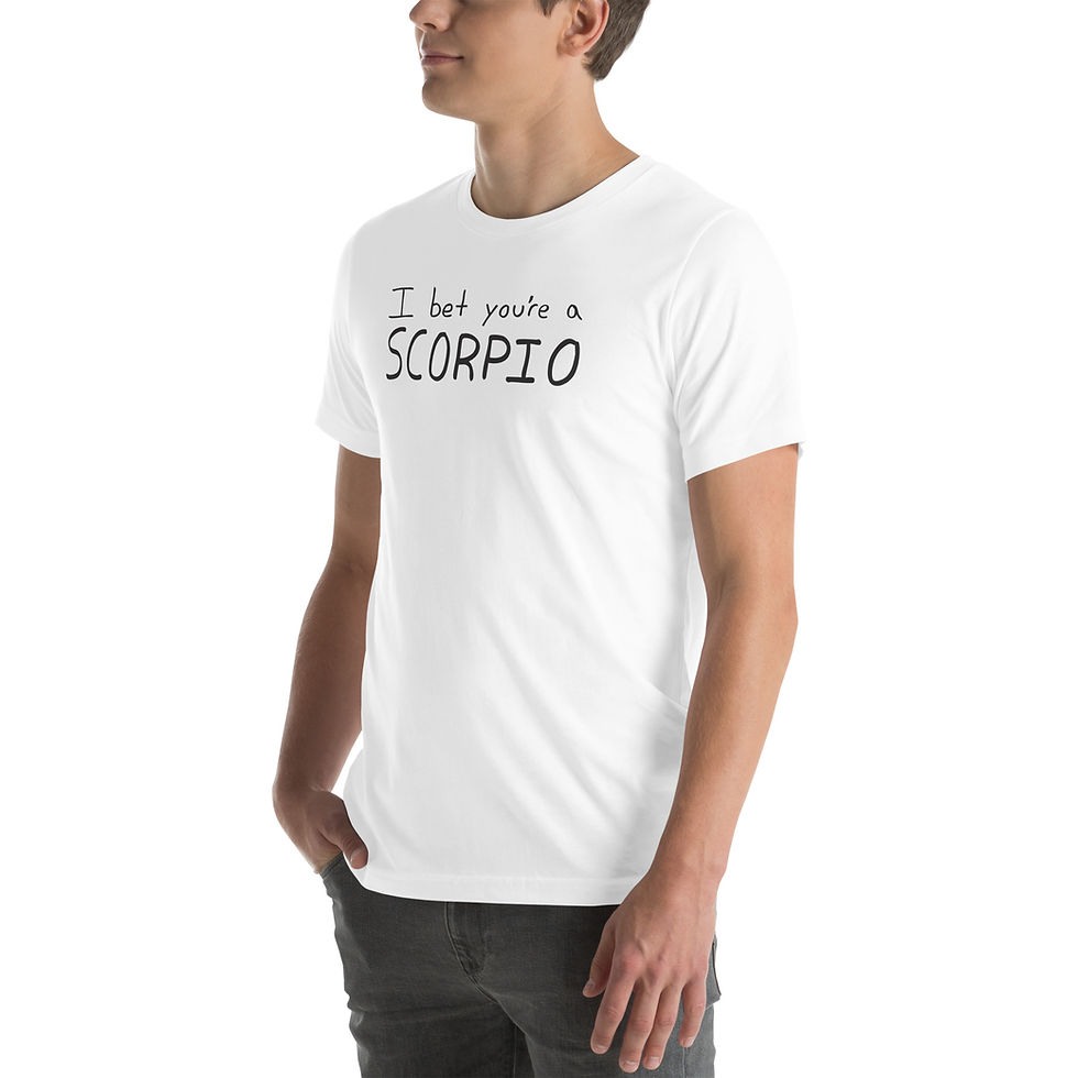 Thumbnail: SCORPIO Unisex Cotton t-shirt