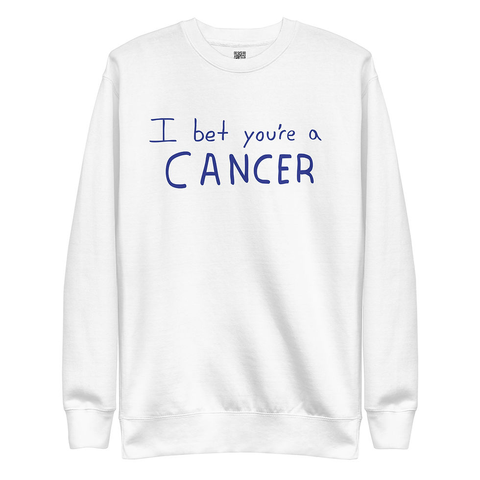 Thumbnail: CANCER Unisex Premium Sweatshirt