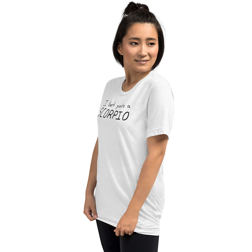 Thumbnail: SCORPIO Unisex Tri-Blend t-shirt