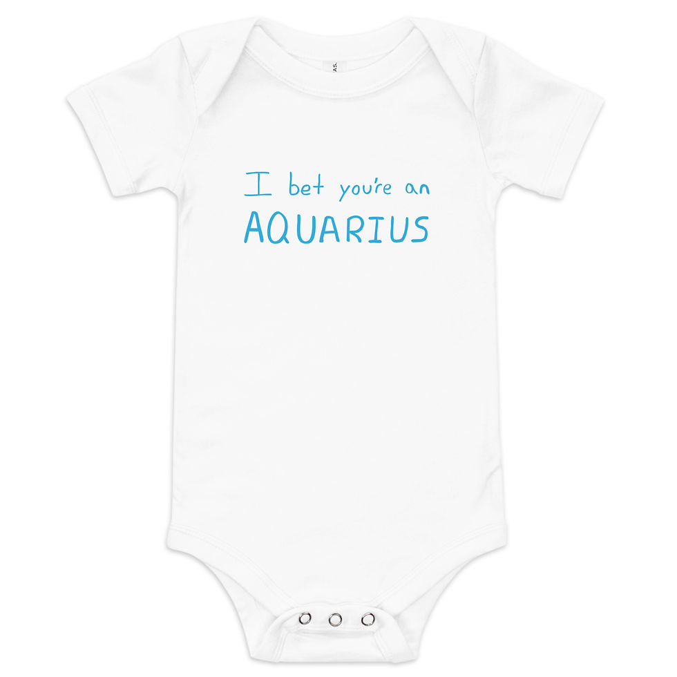Thumbnail: AQUARIUS Baby short sleeve one piece