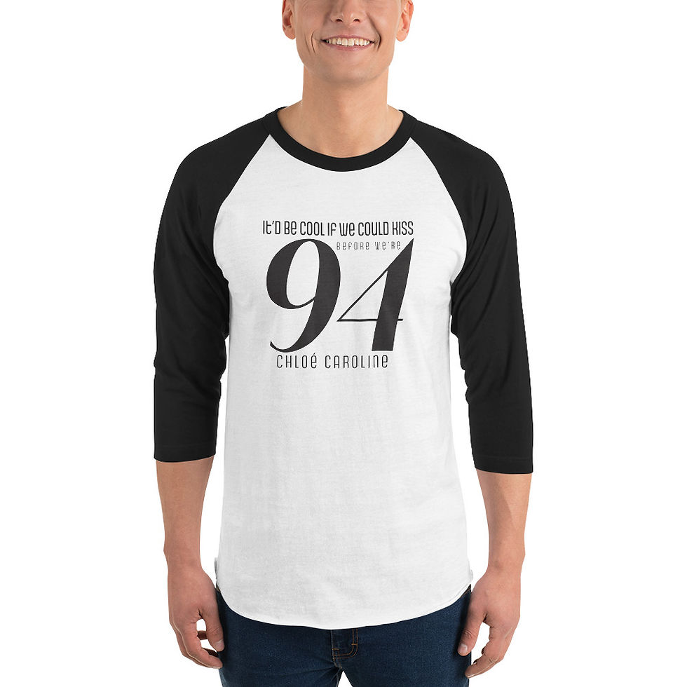 Thumbnail: It'd Be Cool if We Could Kiss "94" Baseball Shirt