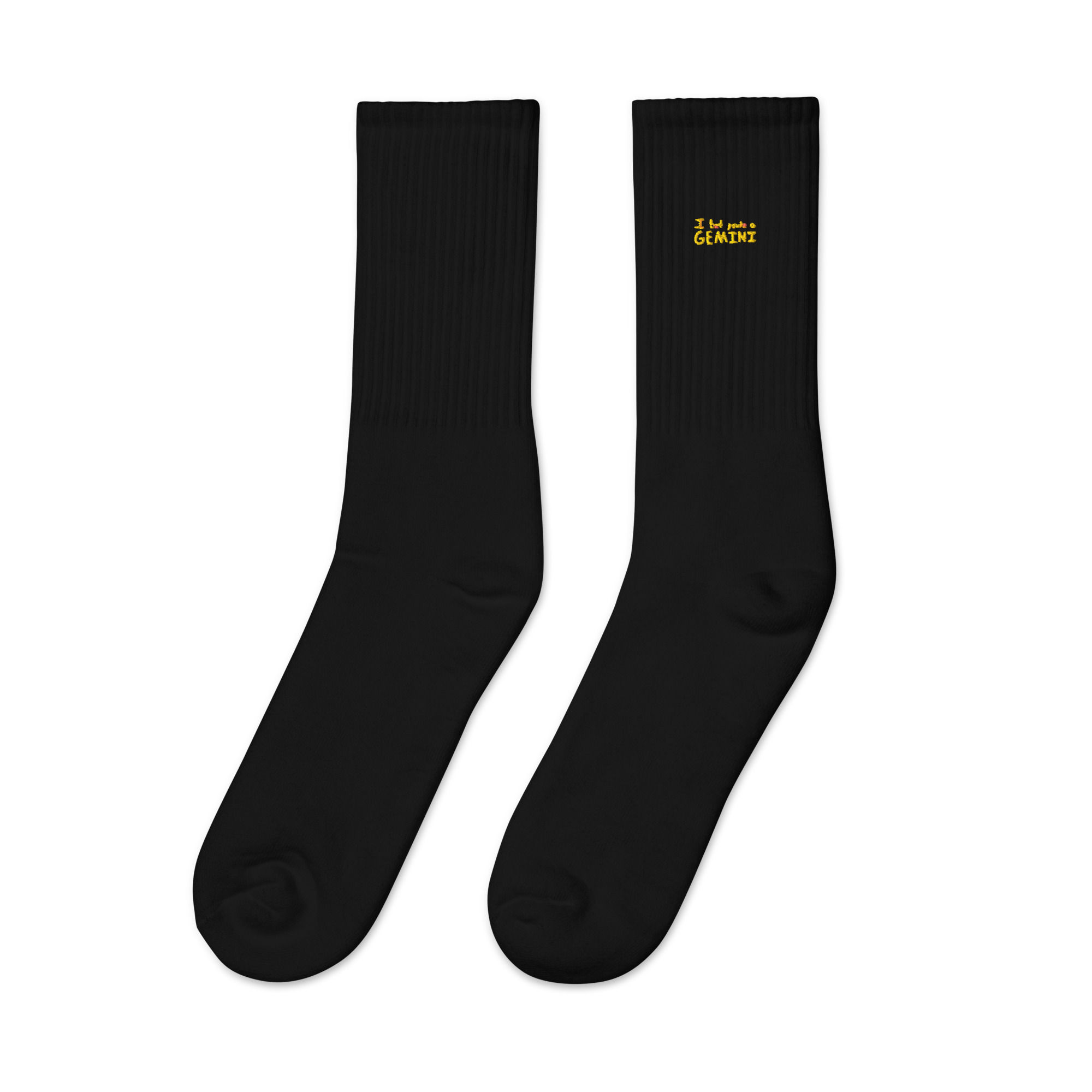 GEMINI Embroidered socks