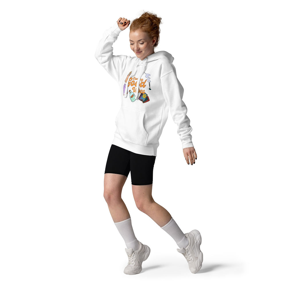 Thumbnail: Creating Good Vibes Unisex Hoodie