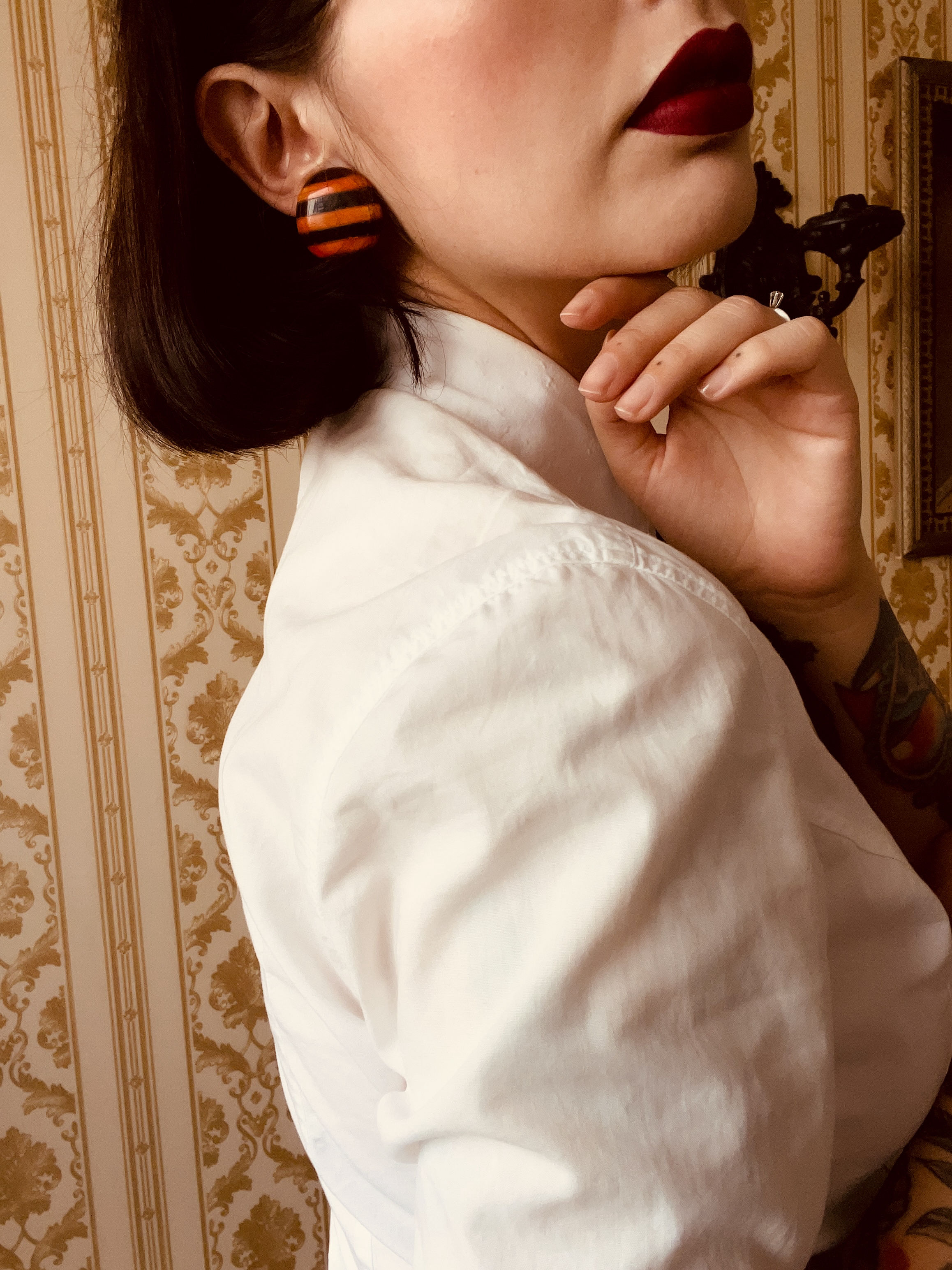 Par de Brincos Vintage 1980/90