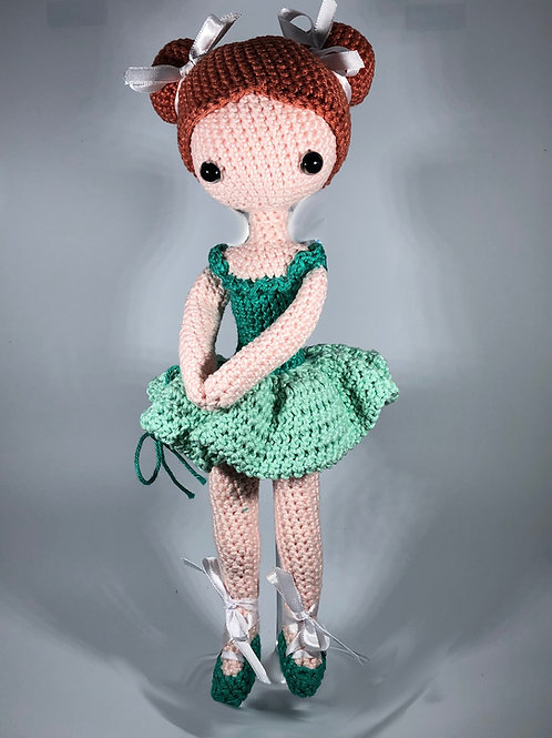 Bailarina em Amigurumi