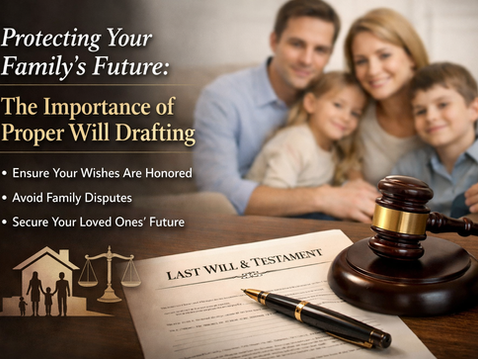 Will Drafting in India: Secure Your Family and Assets with a Legally Valid Will