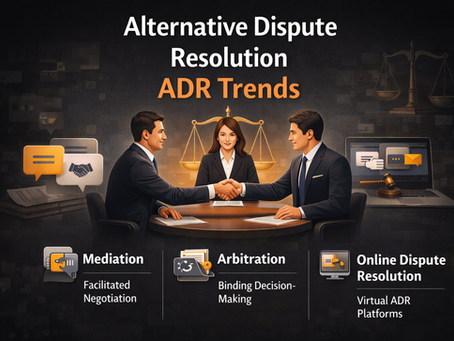 Alternative Dispute Resolution (ADR) Trends