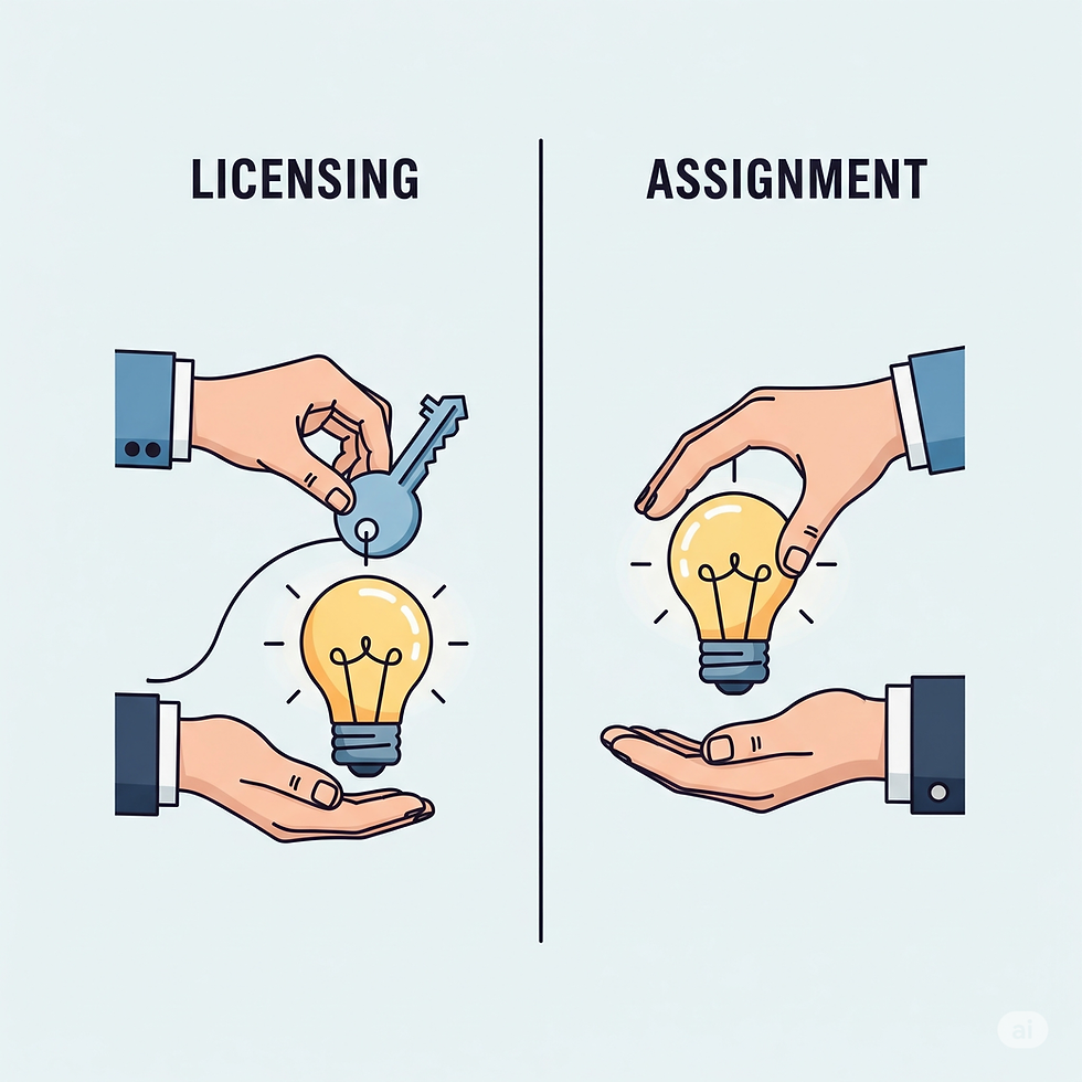 Licensing vs. Assignment Contracts: Understanding IP Agreements