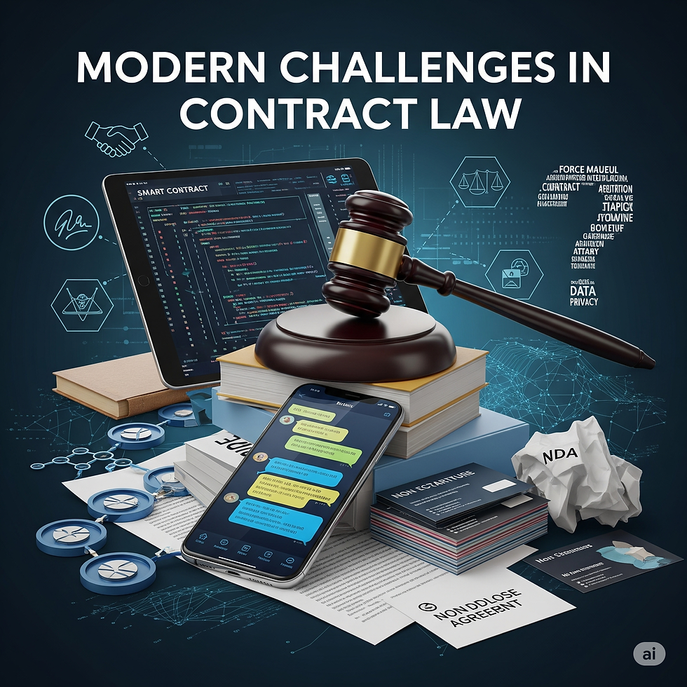 Modern Challenges in Contract Law