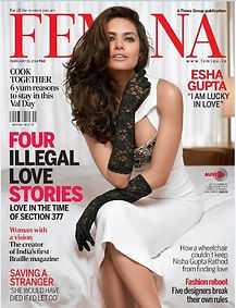Femina Magazine Cover featuring Esha Gupta