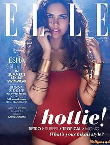 ELLE Magazine Cover featuring Esha Gupta
