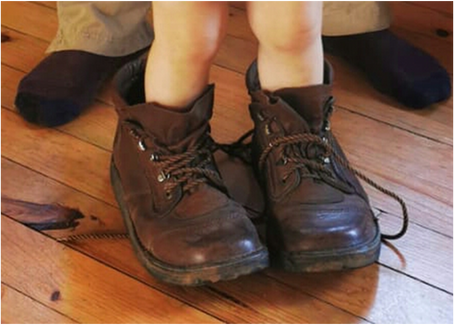 Filling big shoes