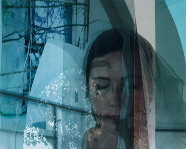 Bound in Blue, 28.5" x 35.5"