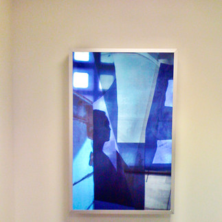 In & Out (Of the Box) IV, 2012 Lightbox 55" x 35.5"