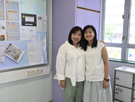 「校園感恩故事徵集計劃」《特別嘉許獎》張頌華同學&洪妍卿老師