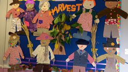 Harvest scarecrows