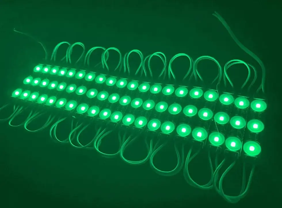 Thumbnail: 200pcs DC12V 2835 3LED Module Injection Outdoor Waterproof IP67 Strip Light for