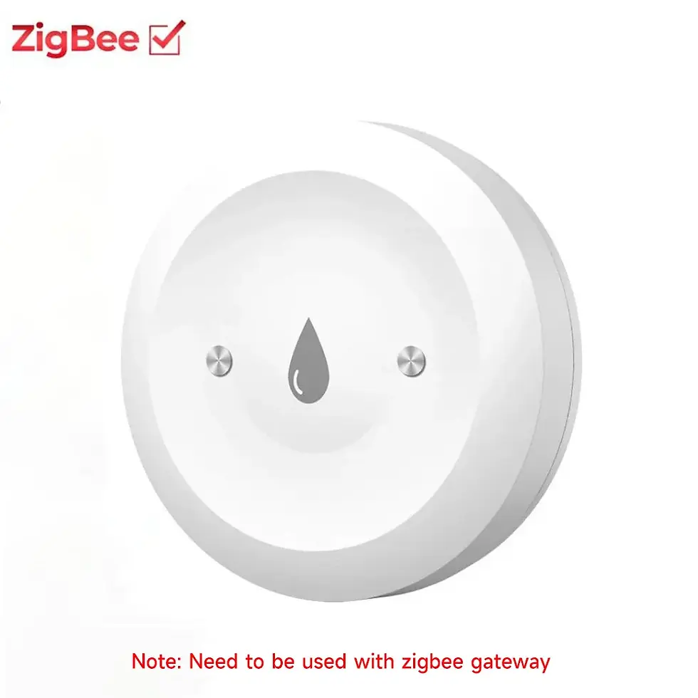 Thumbnail: Tuya ZigBee Smart Water Leak Sensor Flood Leakage Sensor Alarm APP Remote
