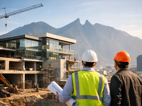 Construcción comercial en Monterrey bien ejecutada